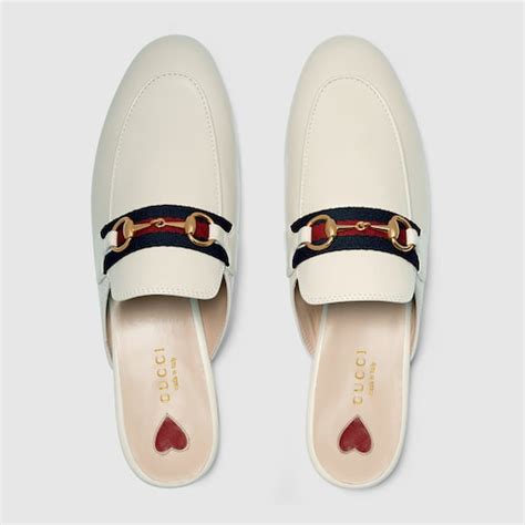 gucci slippers women white